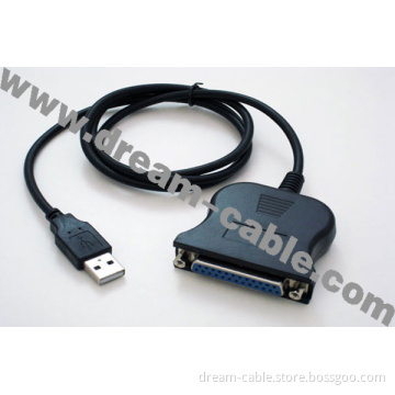 USB to 25 Pin Db25 Parallel Printer Adapter Cable (Printer Cable)